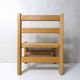 Small vintage combelle wooden chair for children