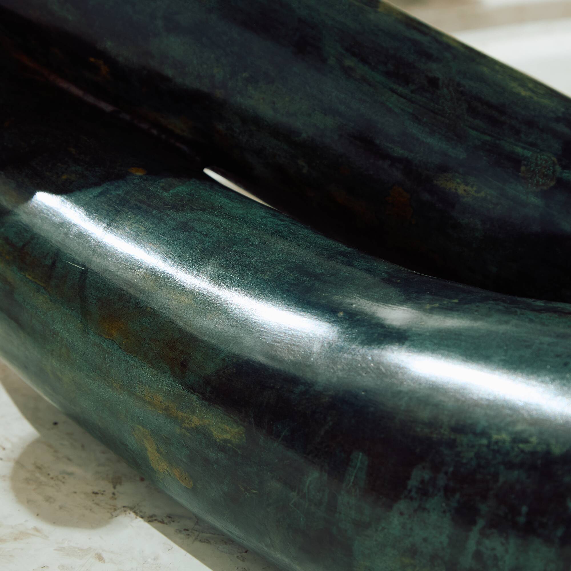 Bronze coffee table by Italo Valenti for Valenti Spain