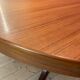 Rosewood dining table has 2 lengths Baumann Scandinavian style M-belfabrik