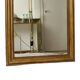 Miroir doré français Louis Philippe antique, fin du 19e siècle