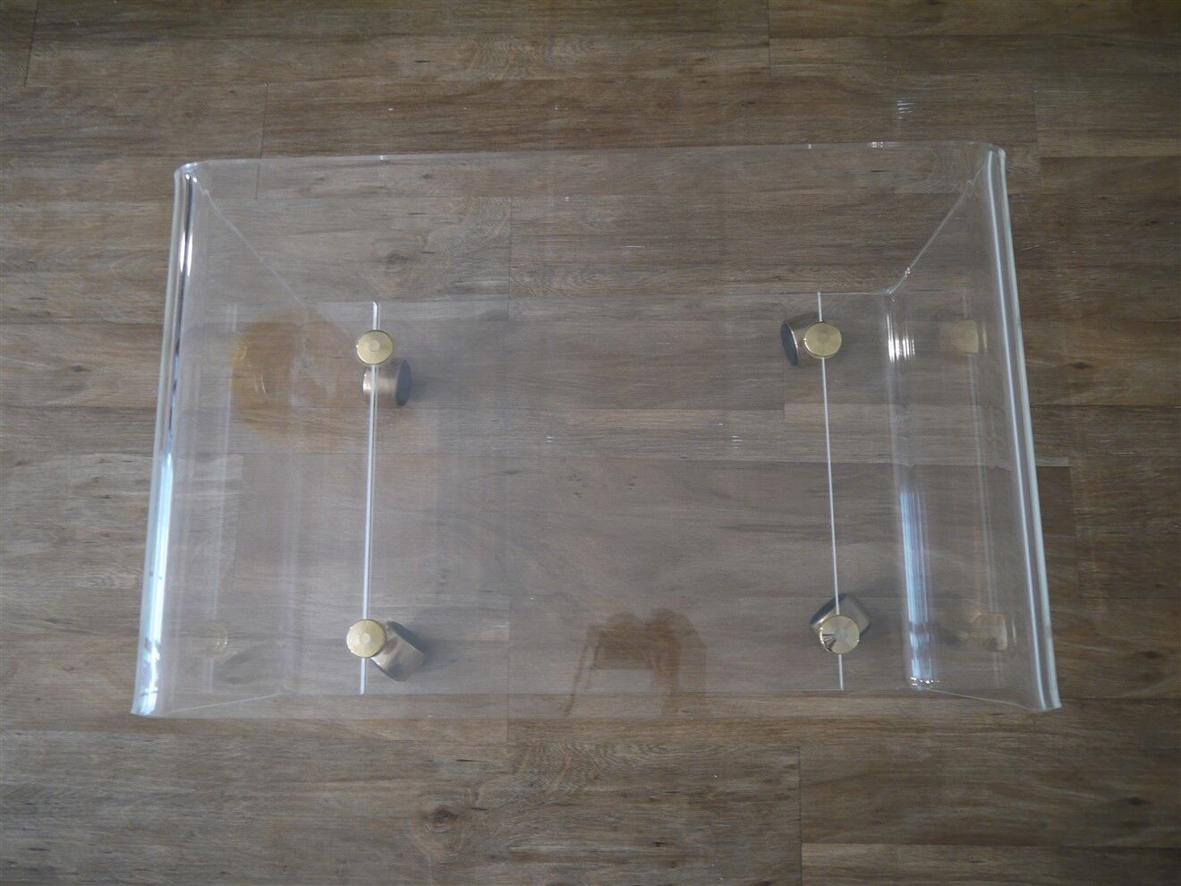 Vintage plexiglass coffee table 1970