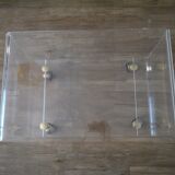 Vintage plexiglass coffee table 1970