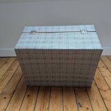 Old cardboard suitcase