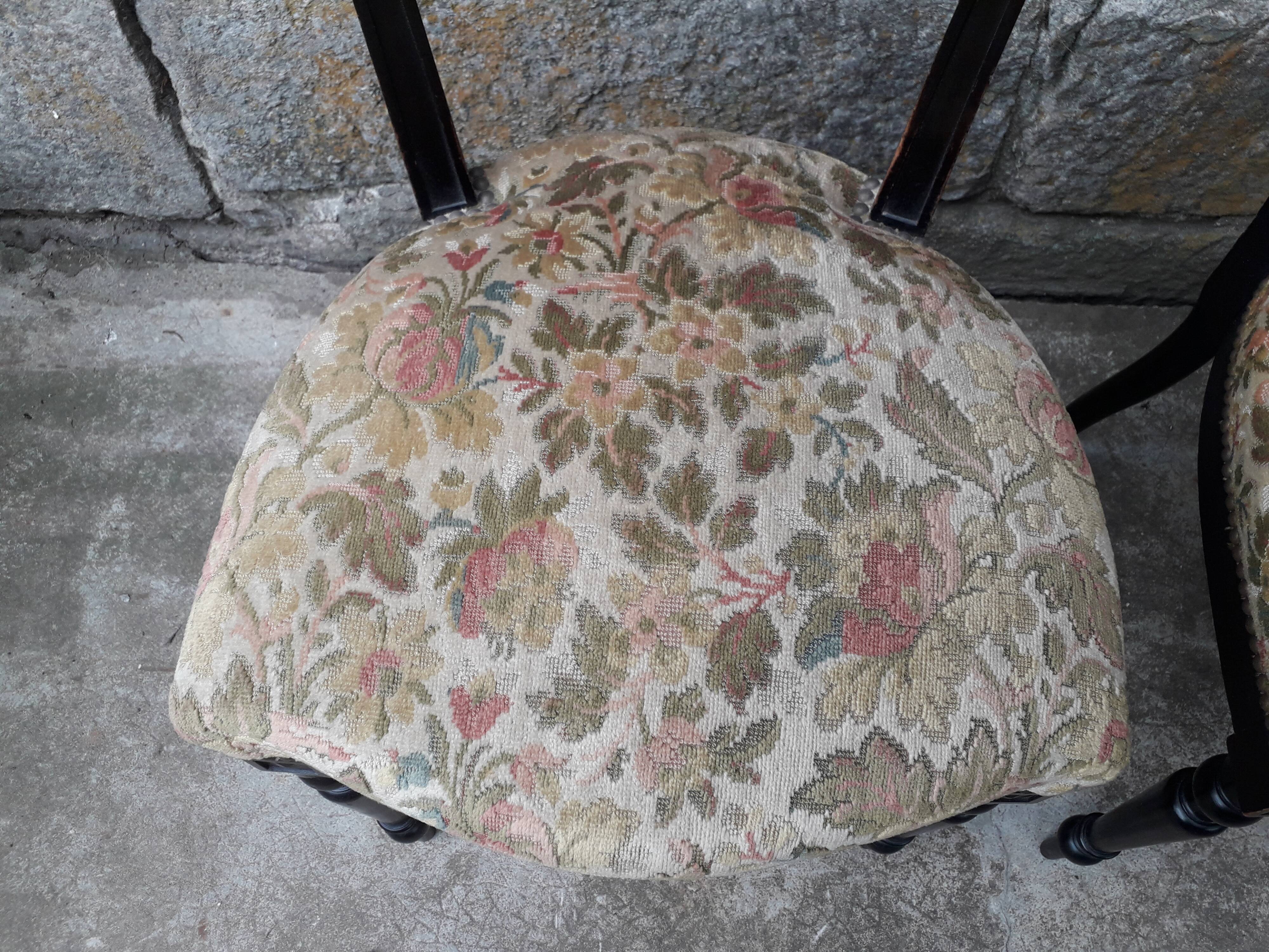 Pair of Napoleon III chairs