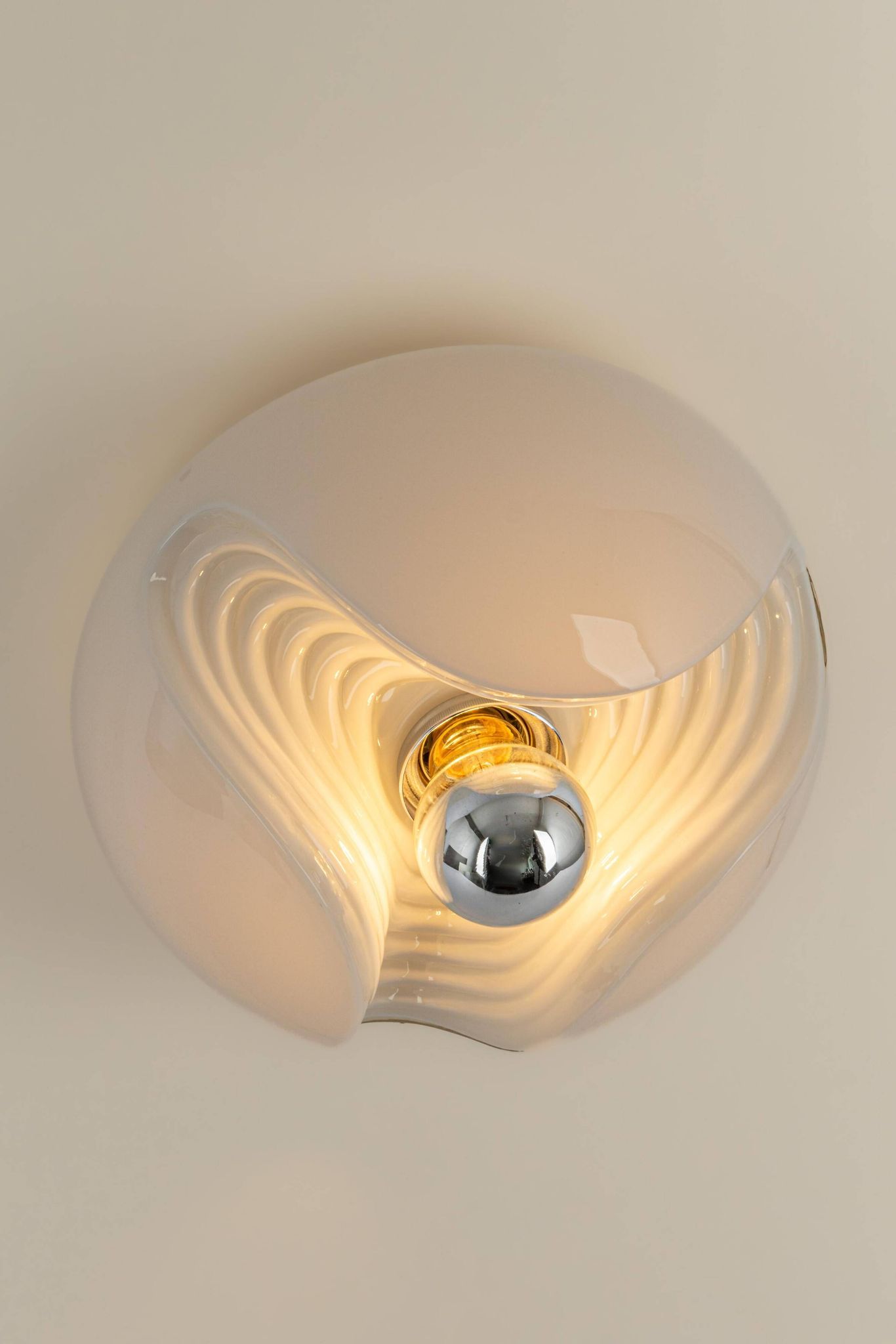 Large wall lamp by Koch & Lowy by Peill & Putzler, Germany, 1970s.