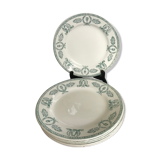 Six old Givors plates