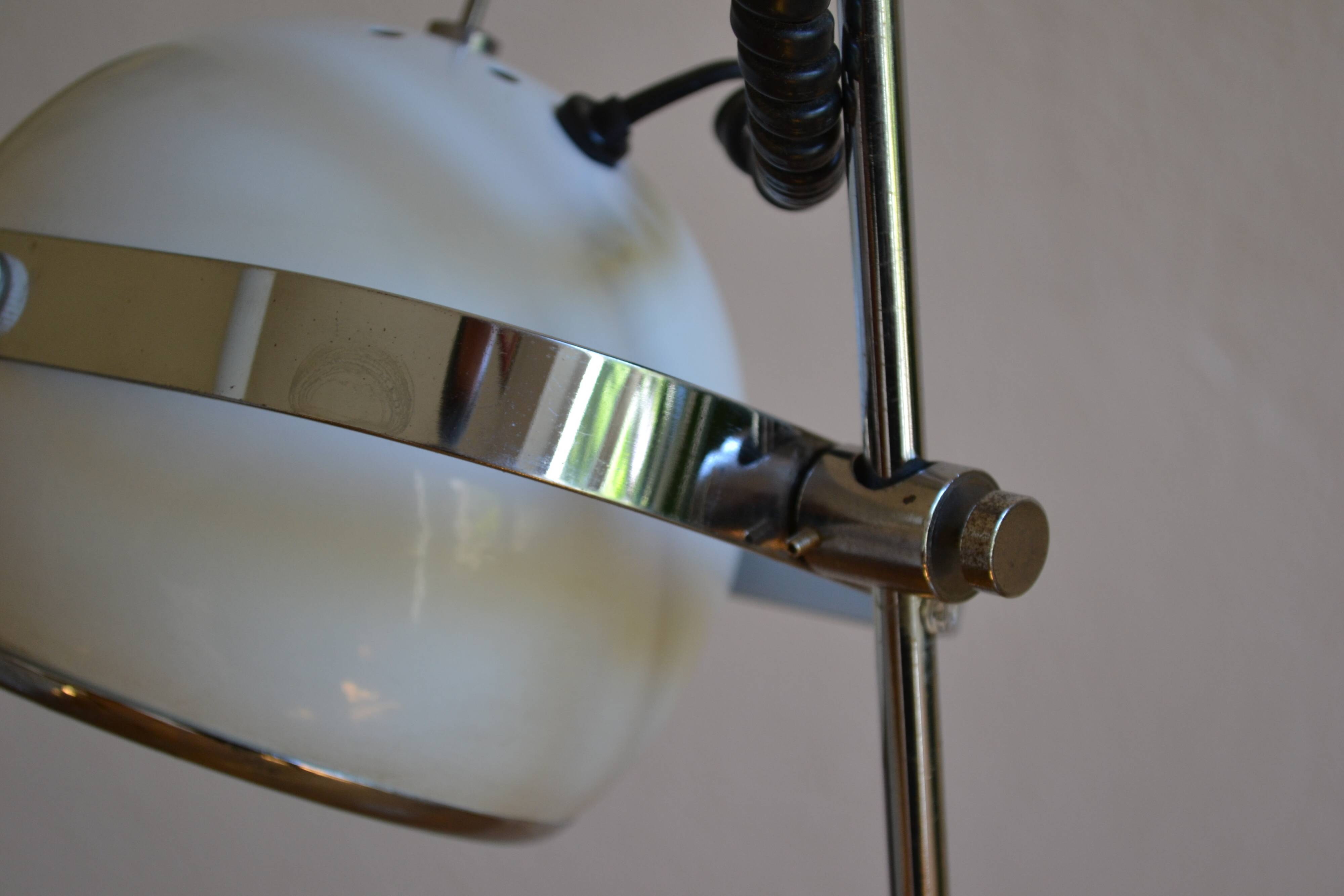 Vintage 1980 Eye Ball Reading Floor Lamp *** cult object of the 80s ***