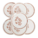 7 vintage flat plates