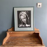 Framed art photo reproduction: The Pieta