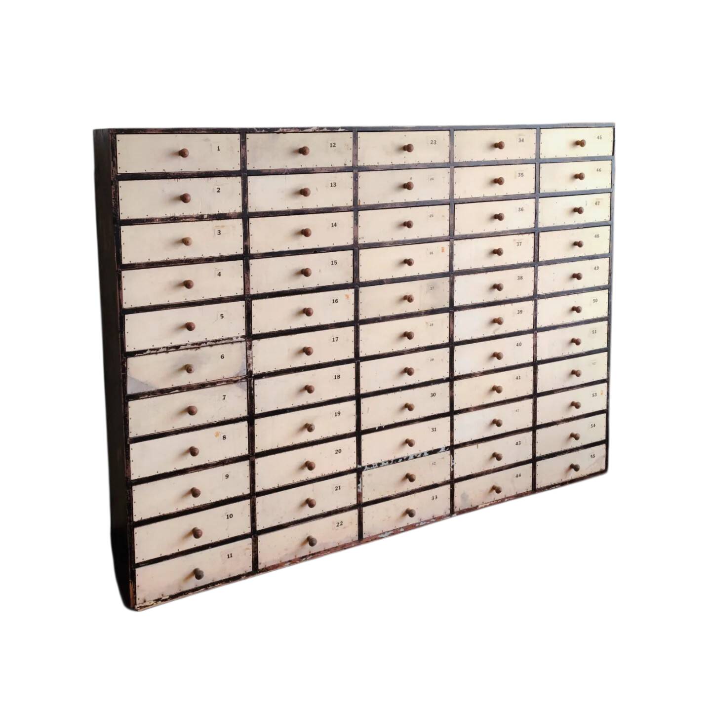 Workshop furniture, 55 drawers