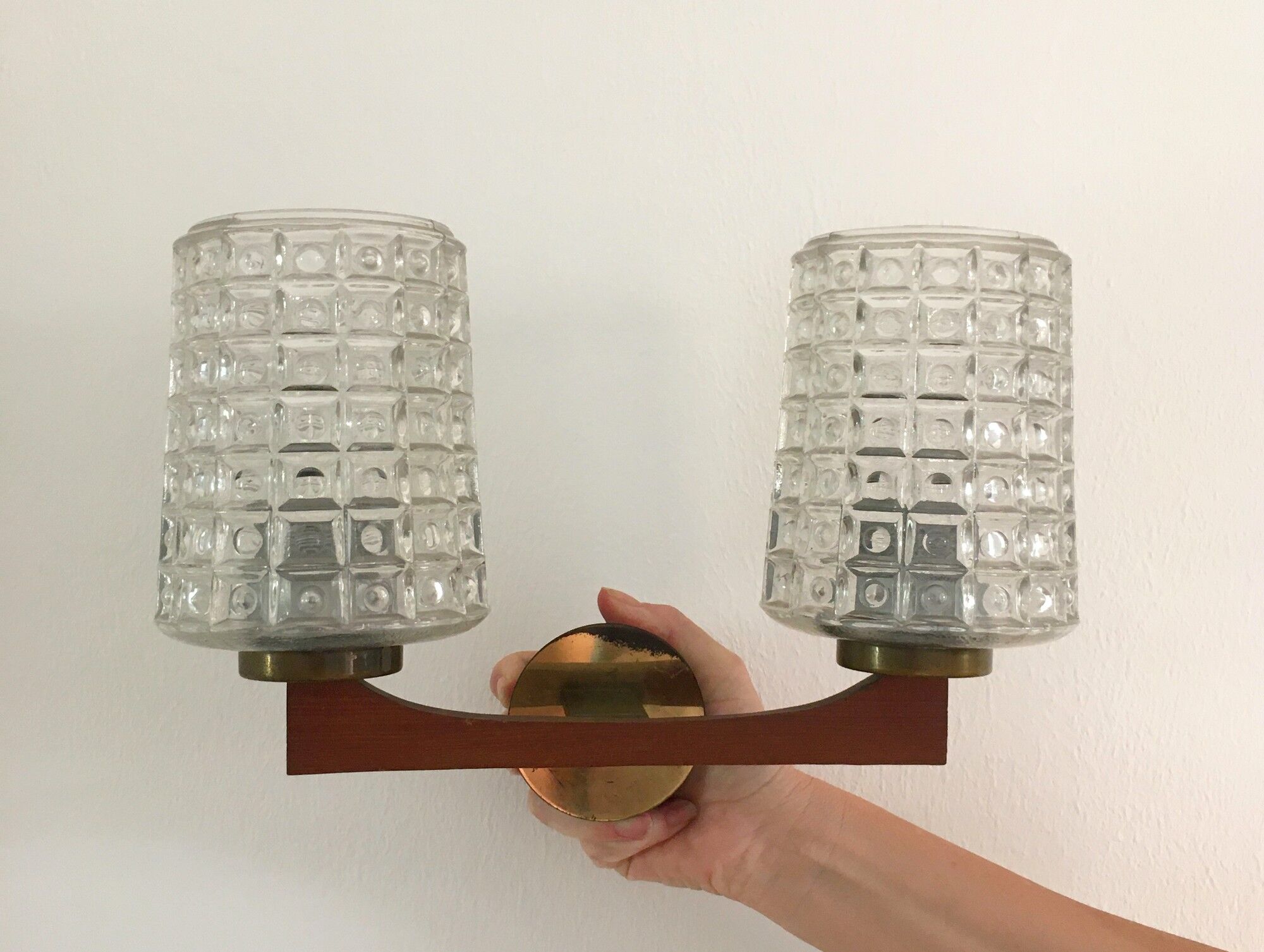 Vintage Scandinavian wall lamp 1960