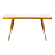 Mid-Century Modern Coffee Table with Glass Top from Cesky Nabytek, 1960s