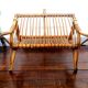 Rattan magazine rack 1960