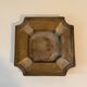 Antique metal ashtray – classic style – beautiful patina