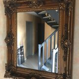 Golden mirror - 78x65cm