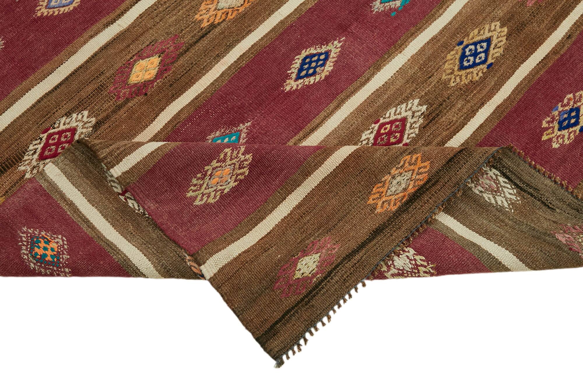 Turkish Handmade Vintage Anatolian Kilim 162 cm x 305 cm