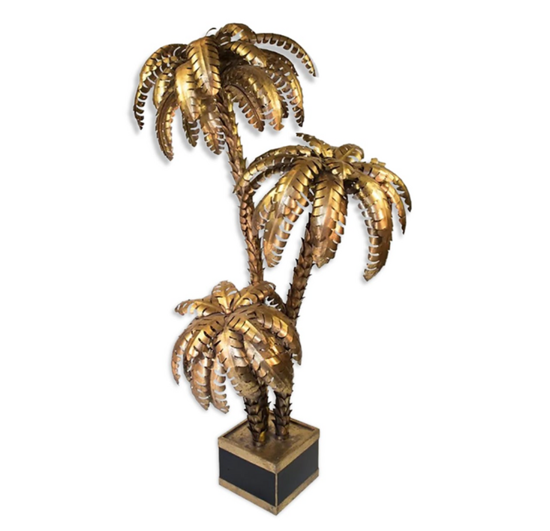 3-head palm tree floor lamp