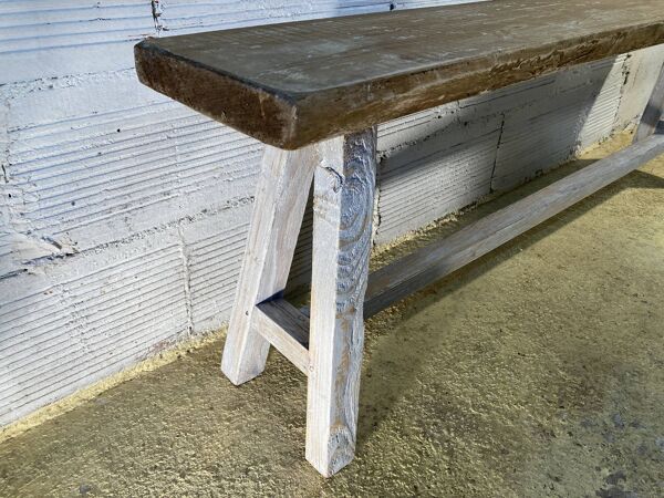 Banc rustique ancien