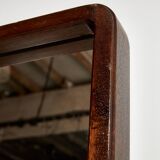 Miroir avec cadre en chêne