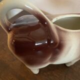 Milk jug - Cow motif - vintage ceramic