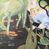 Gauguin oil painting canvas
