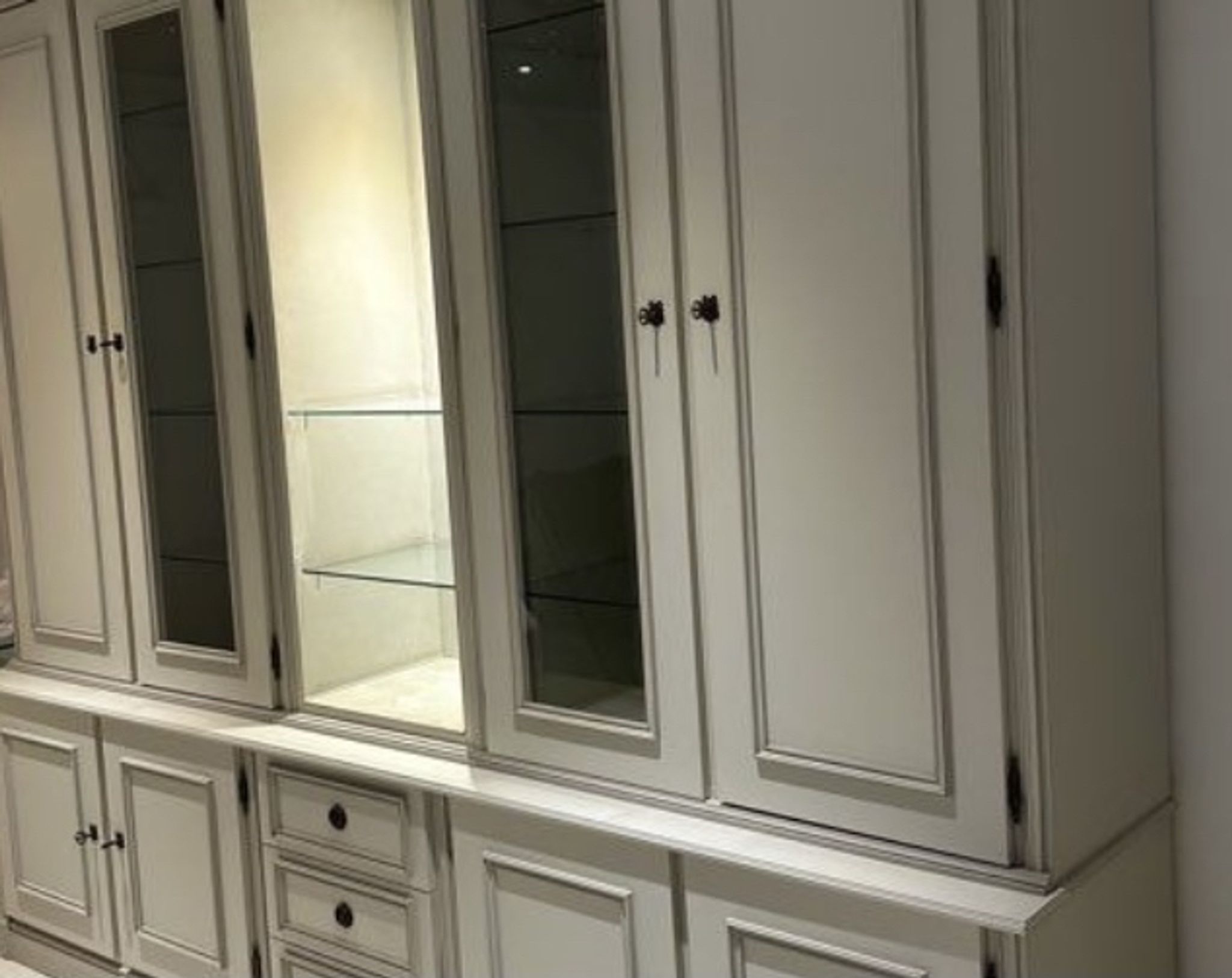 Dressing en bois massif