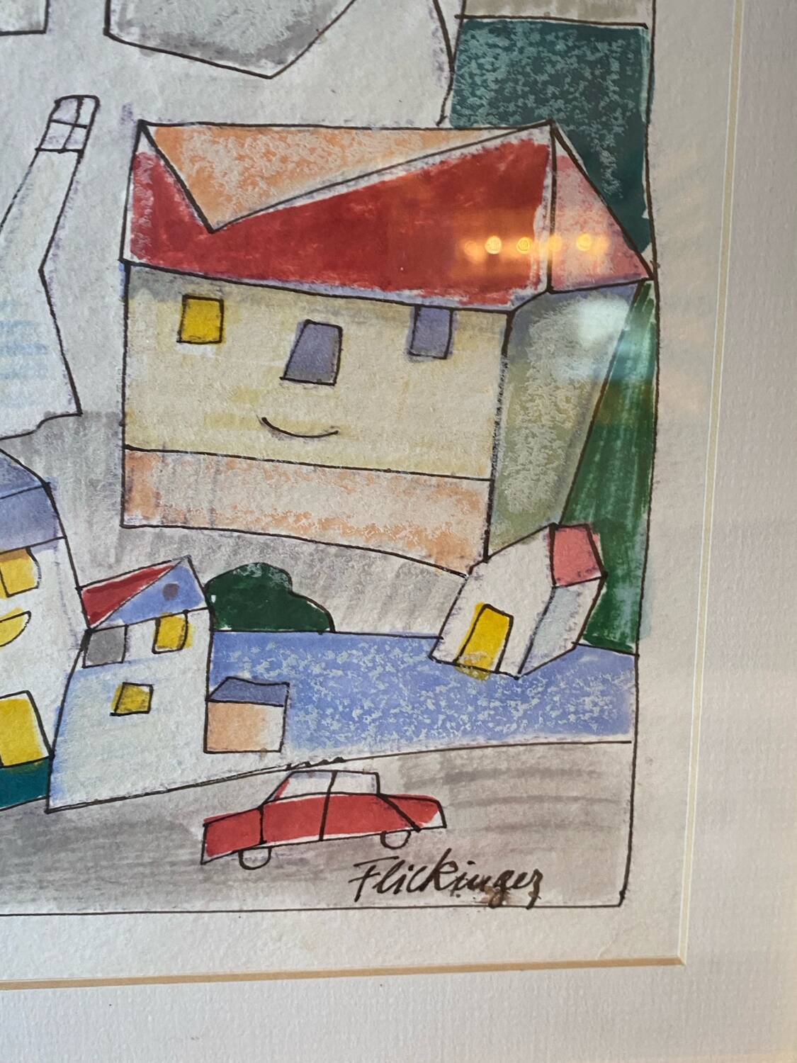 Painting by Paul Fickinger