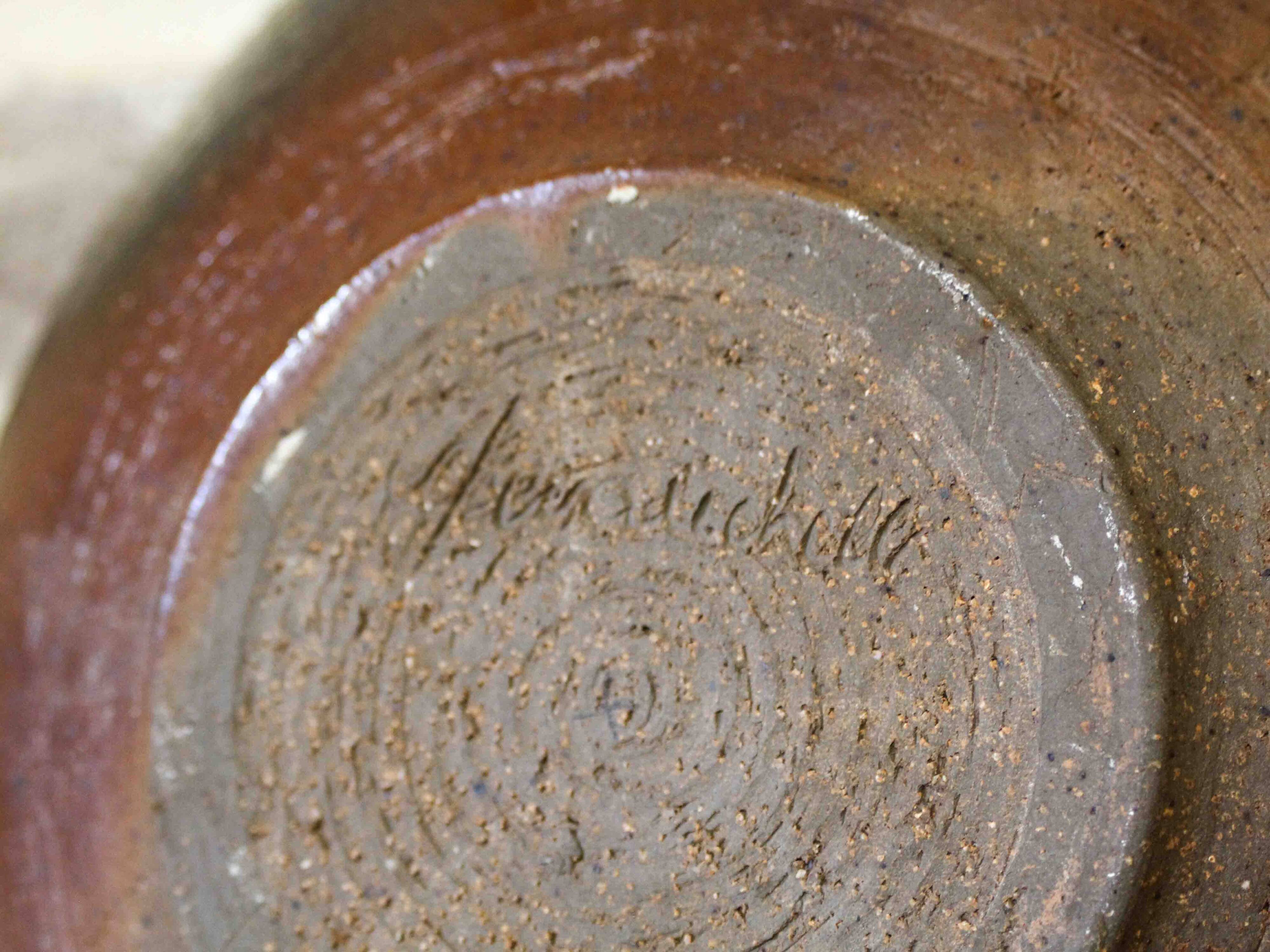 Glazed stoneware bowl Odile Devauchelle