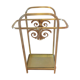 Brass umbrella holder art deco style