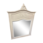 Miroir de cheminée en bois 124x174cm