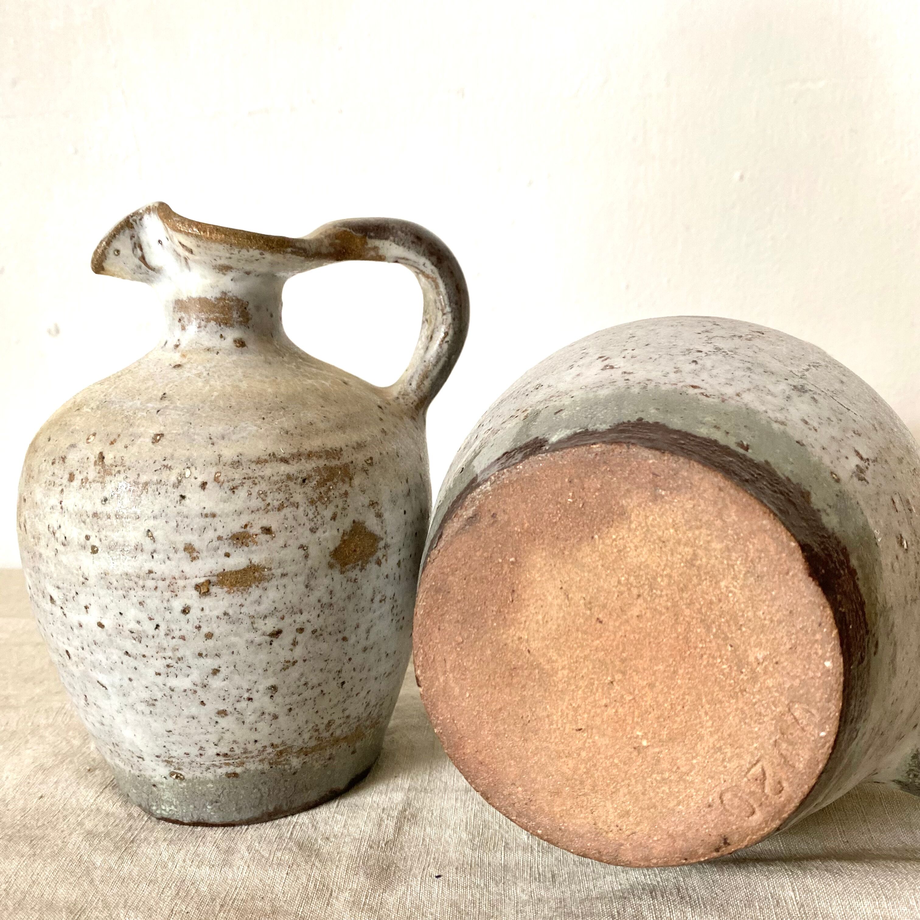 Pitchers, stoneware jugs