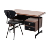 Italian desk with mid-century chair from the 1960s