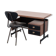 Italian desk with mid-century chair from the 1960s