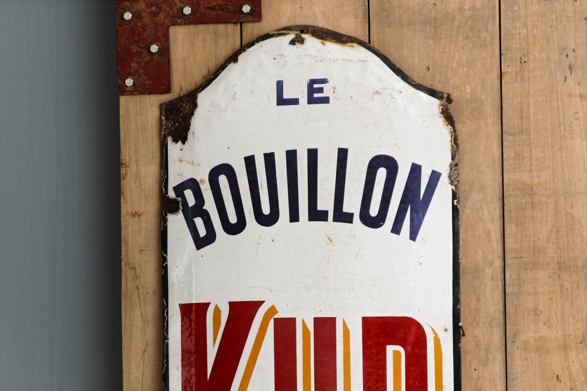 Enamelled plate XXL Bouillon Kub