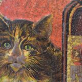 Dubonnet plate old metal