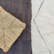 Berber shaggy rug in wool 160x240 cm