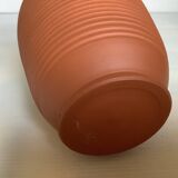 Small vase akru for klinker ceramics terracotta
