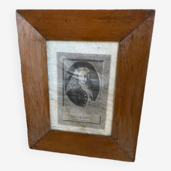 Voltaire engraving frame