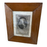 Voltaire engraving frame