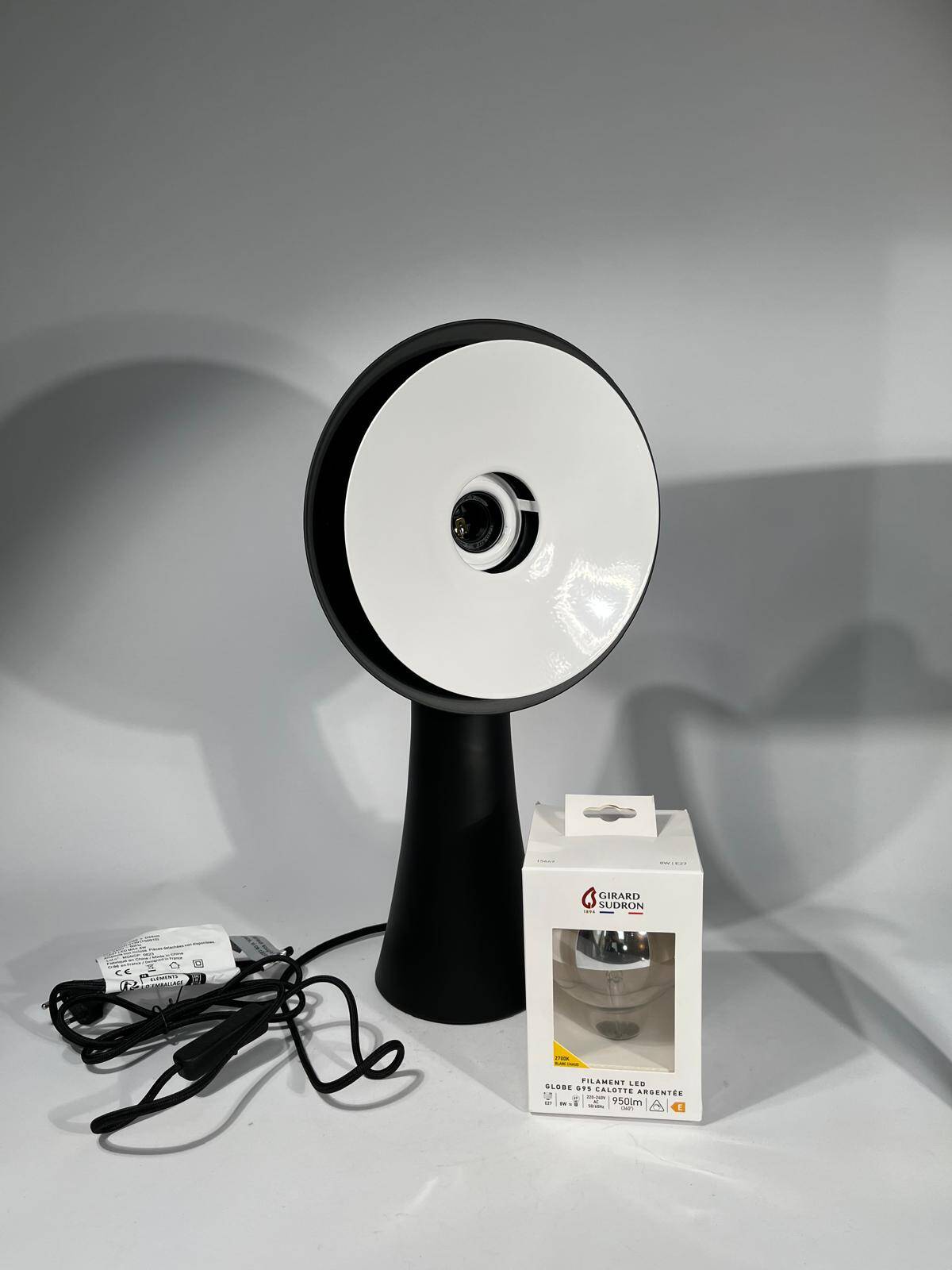 Odile Mir x Monoprix metal table lamp