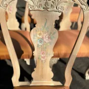6 baroque chairs the lot