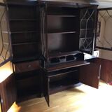 English mahogany bookcase circa 1960