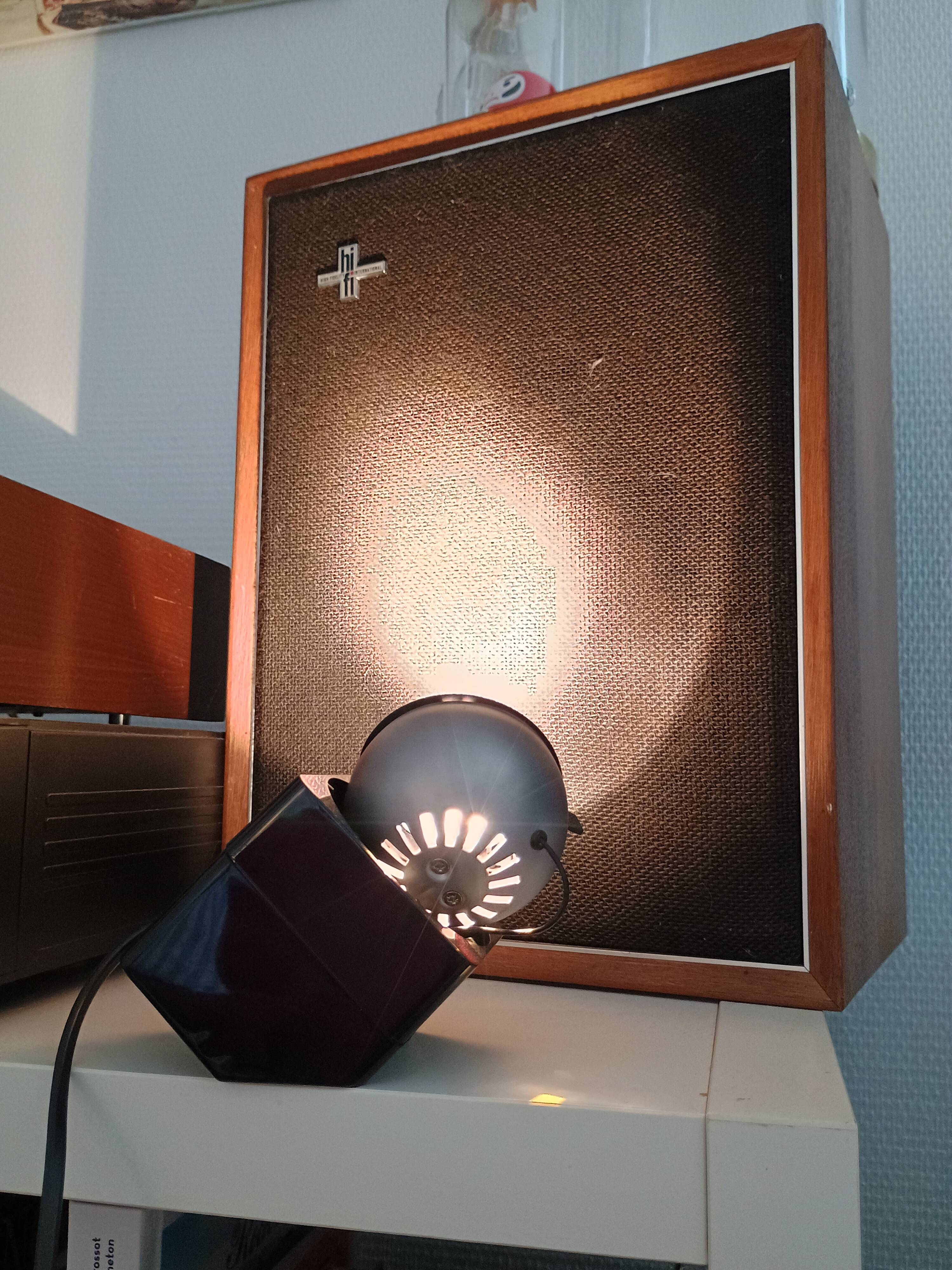 Magnetic lamp Minispot Dieter Witte 1970s