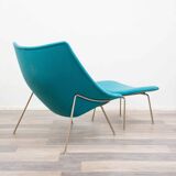 Oyster armchair with ottoman by Pierre Paulin for Artifort