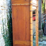 Cabinet beginning 20 th in turned pine and pitchpin