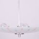 Mid-Century Chandelier in Chromed Steel by Napako, Czech, 1950s