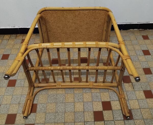 Table de chevet en Rotin