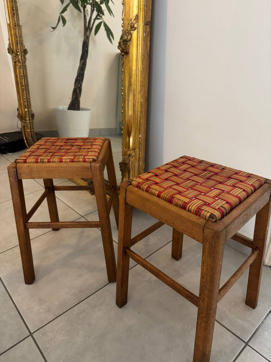 Pair of stools Circa 1950