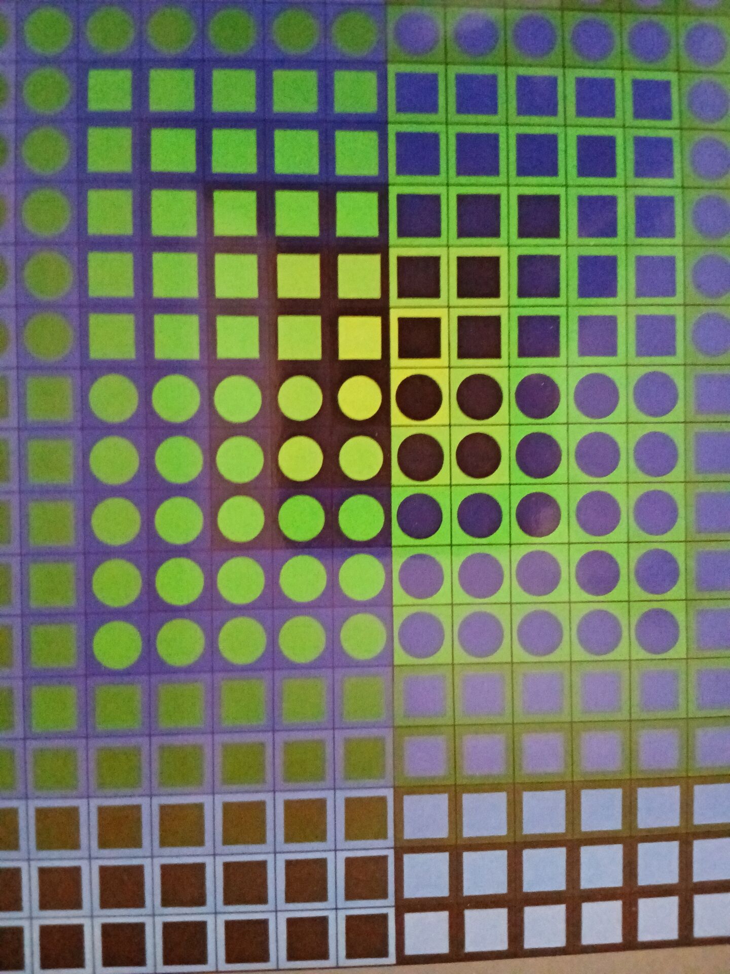 Victor Vasarely Sérigraphie op art Éditions du Griffon