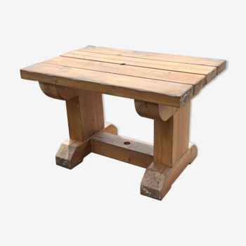 Tables pour terrasse en bois massif meleze